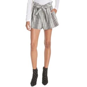 Alice And Olivia Laurine Paper Bag shorts